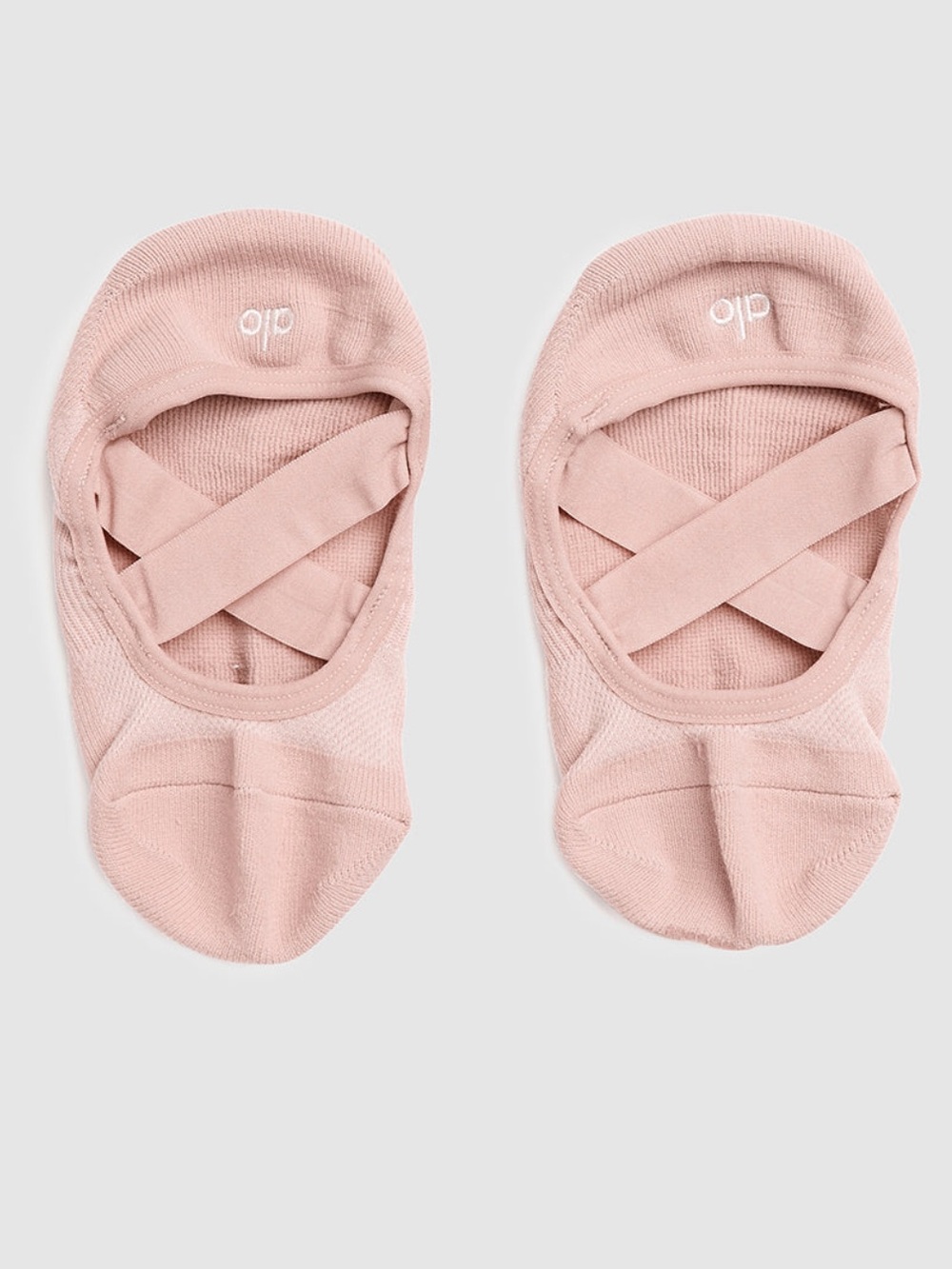NWT Alo Yoga Pivot Barre Socks - Pale Mauve - Size S/M